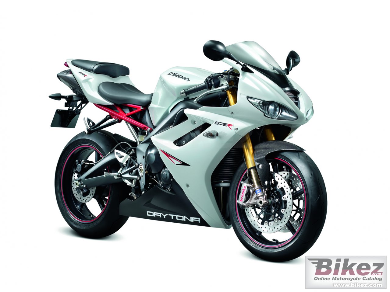 Big Triumph daytona 675 r picture and wallpaper from Bikez.com